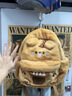 覓卡毛絨背包小狗可愛卡通秋冬小眾背包手提雙肩包百搭毛毛包女小背包 棕色 曬單實拍圖