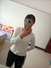 半繪溫柔風(fēng)長袖針織衫女裝秋季2024新款韓版網(wǎng)紅短款打底毛衣開衫外套 白色 均碼 【建議70斤120斤】 曬單實(shí)拍圖