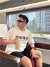 WASSUP HERMU短褲男夏季寬松透氣運動純色五分褲港風(fēng)休閑情侶青年系帶短褲子 黑色 XL（推薦124-140斤） 曬單實拍圖