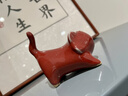 鈞宜堂鈞瓷歡樂(lè )虎擺件生肖可愛(ài)窯變桌面裝飾中式吉祥物五虎上將創(chuàng  )意禮物 妃紅 曬單實(shí)拍圖
