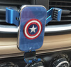 紫風(fēng)鈴汽車(chē)重力手機支架機導航蜘蛛俠支架360度旋轉重力式手機架 美國隊長(cháng) 手機支架 曬單實(shí)拍圖