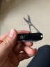 維氏（VICTORINOX）【微瑕慎拍】瑞士軍刀典范繽紛系列水果刀戶外多功能刀折疊刀 幻影黑0.6223.3G 曬單實(shí)拍圖