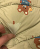 嘟嘟家男童冬裝棉服連帽外套兒童冬季加厚保暖棉衣寶寶休閑滿(mǎn)印棉襖童裝 白底滿(mǎn)印MA034 100 曬單實(shí)拍圖