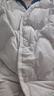 雅鹿時(shí)尚菱格內膽羽絨服女2025早春新款休閑輕薄短款羽絨內搭薄款外套 A款-米白 M 【推薦105斤以?xún)取?曬單實(shí)拍圖