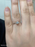 喜鉆皇冠六爪鉆戒女經(jīng)典求婚結(jié)婚鉆石戒指支持GIA裸鉆定制生日禮物 【現(xiàn)貨】鉑金30分FG色SI 曬單實拍圖