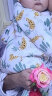 童泰婴儿衣服连体衣秋冬季新生宝宝加厚夹棉保暖内衣 蓝色 73码(6-12个月) 实拍图