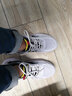 特步男鞋跑步鞋春季新款透氣網(wǎng)鞋男款老爹鞋休閑鞋男士運動(dòng)鞋男 黑/新白色/冰川灰-7552 40 曬單實(shí)拍圖