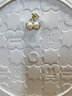 米菲（MIFFY）斜挎包女高級(jí)感壓花小圓包生日禮物肩帶可調(diào)可愛風(fēng)珠串鏈條小清新 白色 曬單實(shí)拍圖