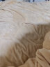 京东京造 220g牛奶绒冬季A类床品三件套 INS风设计 1.2米床 暮霞 实拍图