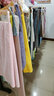服裝店衣架展示架雙排中島落地式掛衣架女裝店雙杠貨架童裝展示架 長(cháng)150*寬40*145 曬單實(shí)拍圖