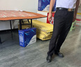 足力健老人鞋皮鞋男士商務(wù)休閑正裝鞋子男耐磨套腳皮鞋男8679K黑色41 曬單實拍圖