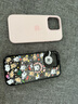 CASETIFY Maltese線(xiàn)條小狗 小狗博物館 適用于iPhone16/15/Plus/Pro/Max手機殼 透明黑框 iPhone 15 曬單實(shí)拍圖