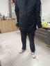 阿迪達斯（adidas）棉服男裝 冬季新款運動(dòng)服戶(hù)外舒適防風(fēng)休閑保暖棉襖連帽夾克外套 KF6755黑色 L 曬單實(shí)拍圖