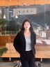 真維斯（Jeanswest）純色休閑短外套2025春季新款星空棉立領(lǐng)開(kāi)衫溫柔上衣女JR 黑8010 S 160/84A 曬單實(shí)拍圖