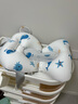 世紀寶貝（babyhood）新生嬰兒洗澡懸浮浴墊可坐躺托寶寶浴盆網(wǎng)通用防滑沐浴架浴床 【0-8月】浴墊 戲水藍鯨 曬單實(shí)拍圖