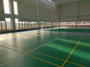 歐百娜標準羽毛球場(chǎng)地膠墊室內氣排球專(zhuān)用運動(dòng)地板防滑可移動(dòng)羽毛球地膠 金晶砂4.5mm自己安裝 曬單實(shí)拍圖
