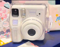 富士膠片instax立拍立得mini SE一次成像相機傻瓜旅游照相機相紙 專(zhuān)用硅膠套 粉色 曬單實(shí)拍圖