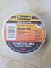 3M電工膠帶 PVC絕緣膠帶Scotch Super88#  單卷裝  黑色19MM*20Myzl 88#黑 19mm寬20.1m長(cháng)0.216mm厚 曬單實(shí)拍圖