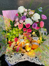 愛(ài)里鮮花水果禮盒法式水果禮盒果提籃同城速遞送長(cháng)輩老婆女友生日禮物 【自然甄選】車(chē)厘子藍莓山竹石榴水果鮮花禮盒 曬單實(shí)拍圖