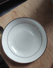 瓷秀源家用陶瓷小碟子廚房調(diào)味碟醋碟醬油碟4寸創(chuàng)意小吃盤子咸菜碟骨碟 金邊4英寸圓味碟4個 曬單實拍圖