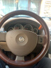 別克老君越老君威03/07/GL8/05凱越方向盤(pán)套真皮手縫方向盤(pán)套 (整張頭層牛皮)光面款-咖色帶咖邊線(xiàn) 曬單實(shí)拍圖
