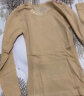 浪莎秋衣秋裤女棉薄款舒适贴身女士修身打底衫套装冬季 肤色(适合身高160-170cm 80-130斤) 实拍图