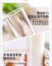 Ocean 進(jìn)口牛奶杯子玻璃早餐杯家用耐熱微波可加熱透明喝水果汁杯 詩貝爾235ml 【2只】+杯刷 曬單實(shí)拍圖