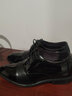 奧康男鞋商務(wù)正裝皮鞋男真皮內增高6cm韓版休閑英倫尖頭增高鞋子 黑色175119316 40 曬單實(shí)拍圖