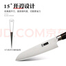 鄧家刀大馬士革鋼菜刀切肉刀水果家用刀具切片廚師專用廚刀鍛打多用三德 大馬士革多用刀 曬單實(shí)拍圖