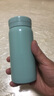 晨華飛躍不銹鋼小容量保溫杯180ml男女生隨身小巧便攜迷你時(shí)尚隨手杯 6015隨手綠色180ml 曬單實(shí)拍圖