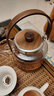 南山先生 耐熱玻璃煮茶壺家用燒水壺花茶養生茶電陶爐套裝物簡(jiǎn)煮茶器套裝 胡桃木蒸煮玻璃壺 曬單實(shí)拍圖
