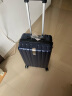 汉客行李箱男拉杆箱女旅行箱50多升大容量22英寸黛蓝色密码箱再次升级 实拍图