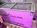 穗凌（SUILING）商用冰柜臥式小型冷藏冷凍平移玻璃門展示柜啤酒飲料冷藏柜保鮮冷柜 WD4-325【冷藏冷凍轉(zhuǎn)換】 295升 曬單實拍圖