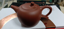 萬仟堂高檔茶壺 紫砂壺宜興手工作茶壺原礦紅泥手工壺掌上紫砂壺 明珠 紅泥 1壺2杯 曬單實拍圖