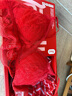 蕉內(nèi)303A女內(nèi)衣本命蛇年結(jié)婚送禮紅色睡裙內(nèi)褲文胸罩套裝七夕禮物盒 紅運(yùn)禮盒-文胸套裝 L 曬單實(shí)拍圖