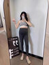 優(yōu)美珍（YOUMEIZHEN）日本孕婦褲薄夏新款孕期托腹褲孕婦鯊魚(yú)褲孕婦瑜伽褲孕婦打底褲 黑色 M 曬單實(shí)拍圖