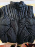 啄木鳥(niǎo)保暖護肩羽絨棉背心馬甲女新款2024秋冬寬松洋氣媽媽棉馬夾外穿外 黑色 XL 110斤-125斤 曬單實(shí)拍圖