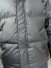 Colombass PU软皮羽绒服男冬季新款男士短款连帽潮牌潮流加厚保暖冬装外套 黑色(升级款） 2XL(建议145-160斤) 实拍图