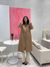 Weekend Max Mara 女裝Resina綿羊毛大衣5016012306 駝色 38 曬單實(shí)拍圖