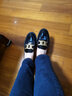 TOD'S官方女士KATE麻花扣皮革樂(lè )福鞋休閑時(shí)尚皮鞋單鞋女鞋 黑色（偏大半碼） 36.5 曬單實(shí)拍圖