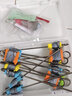 無上佳品甲魚鉤套裝專用釣甲魚神器全套線組王八鉤老鱉鉤水魚鉤鯰魚釣魚鉤 8米線 4厘米單針 12副精美盒裝 曬單實拍圖