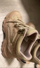 駱駝（CAMEL）厚底休閑馬丁靴年女鞋厚底高幫鞋女增高女靴 L24A283649 卡其 36 曬單實(shí)拍圖