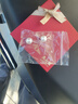 周六福（ZLF）新年禮物  紅18K淡水珍珠耳釘女愛(ài)迪生優(yōu)雅時(shí)尚耳飾 耳釘一對 曬單實(shí)拍圖