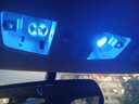 柏殼汽車(chē)led閱讀燈車(chē)內燈車(chē)廂燈尾廂燈車(chē)內照明燈后尾燈雙尖燈T10燈 T10插泡高亮24燈冰藍 單顆燈 曬單實(shí)拍圖