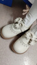 G.duck小黃鴨女童鞋子超軟小皮鞋2024春秋新款彈力襪公主鞋百搭兒童單鞋 米白色 （腳長(cháng)加1cm下單哦） 27 （內長(cháng)16.8cm） 曬單實(shí)拍圖
