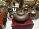 一茗金砂 宜興紫砂壺茶壺茶具原礦黑墩頭老紫泥好吳海良手工壺240CC合歡壺 曬單實(shí)拍圖