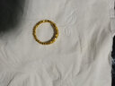 亮冠999足金蹦迪戒指女爆閃單圈彈簧記憶活口指環(huán)黃金小碎金時(shí)尚送禮 小號蹦迪戒指約0.85-0.95g【9-12】 曬單實(shí)拍圖