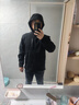 探路者軟殼衣外套戶外運動保暖防風(fēng)抓絨夾克徒步登山服 云杉橘男 XXL 曬單實拍圖