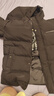 鴨鴨（YAYA）中老年爸爸裝羽絨服男2024年冬季新款爺爺防風(fēng)加厚保暖短款外套LC 丈青色 175/L 曬單實(shí)拍圖