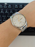 冠琴十大品牌手表男士全自動(dòng)機械表進(jìn)口機芯防水夜光雙日歷商務(wù)男士表 間金白面16472【免費刻字】 終身質(zhì)保 曬單實(shí)拍圖